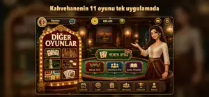 101 Okey, Tavla, Batak, Pişti screenshot 1
