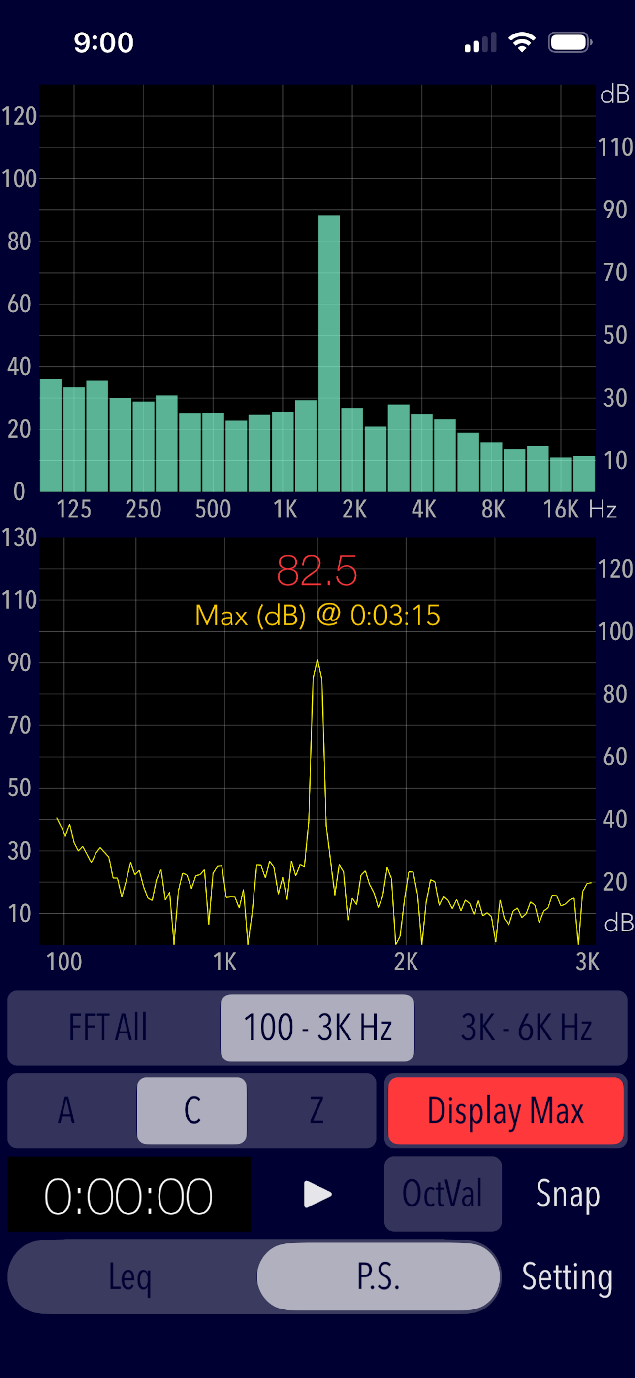 Sound Level Analyzer screenshot 3