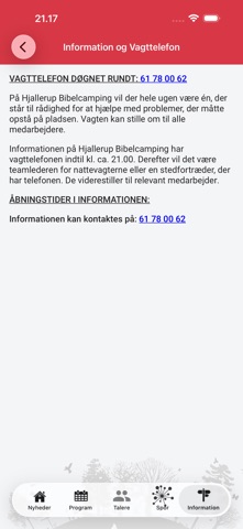 Hjallerup Bibelcamping iPhone screenshot