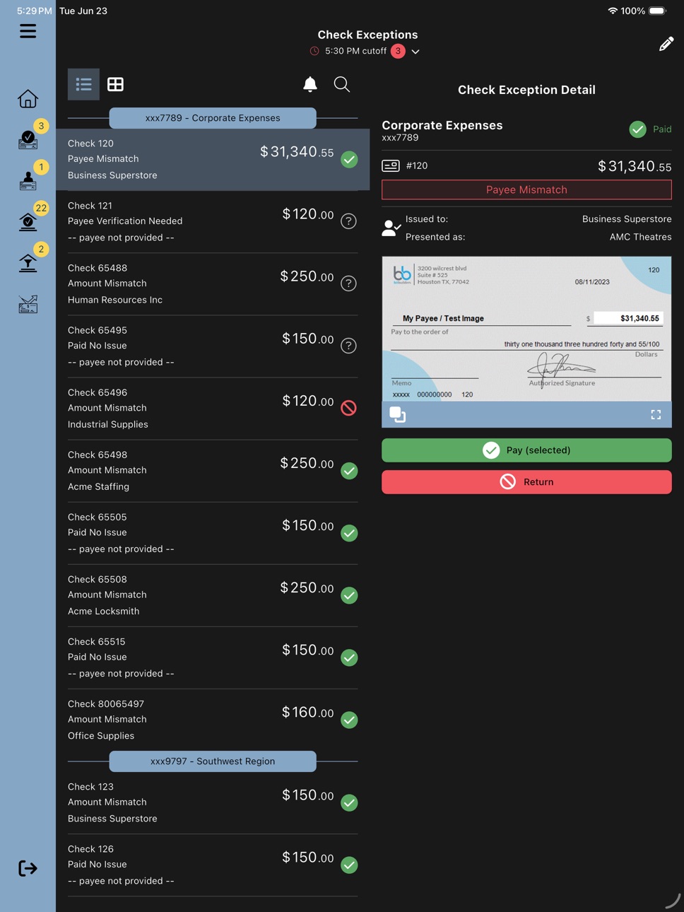 iPad screenshot