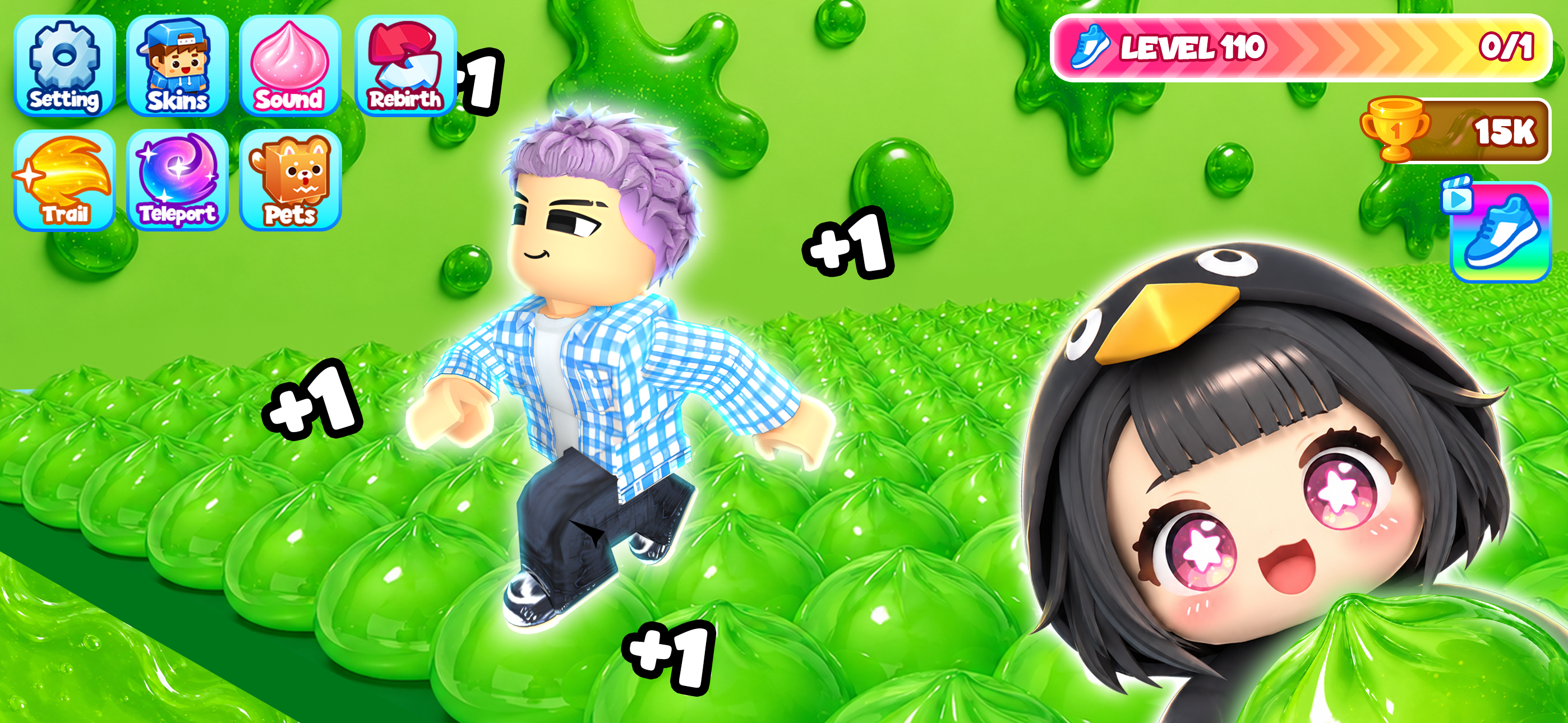 Squish Keyboard Escape Run screenshot 5