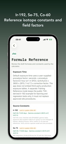 RT Calculator: Gamma NDT Screenshot 2 of 8