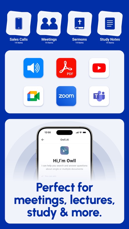 Owll:AI Note Taker & Assistant screenshot-6