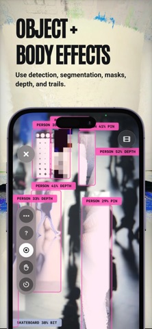 Patchd: Video FX Playground iPhone screenshot