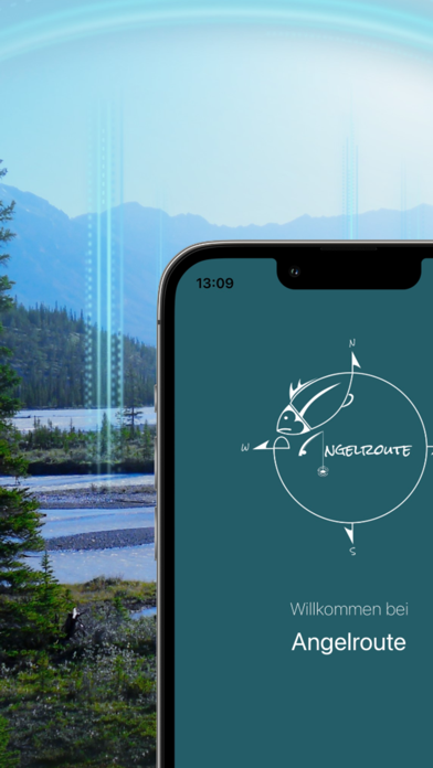 Angelroute - Angelkarten App Screenshot