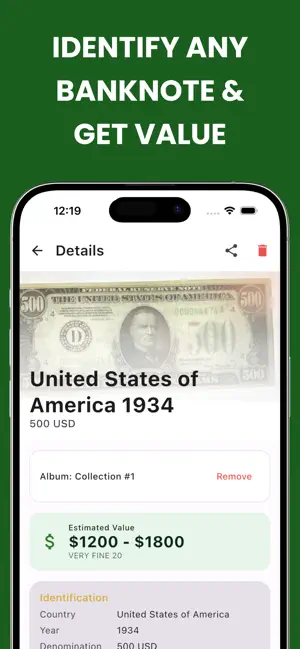 Banknote Identifier & Coin AI screenshot 1