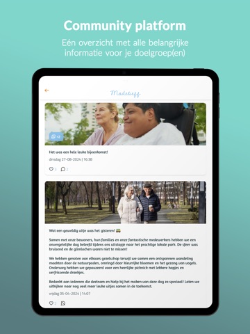 Connect2Care iPad screenshot 1