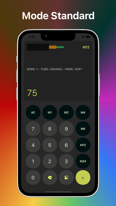 FiberHue: Calculette Screenshot