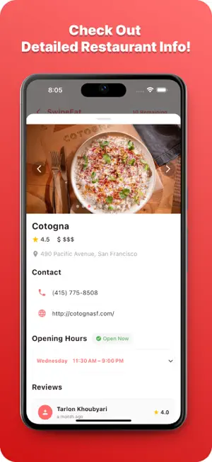SwipeEat screenshot 2