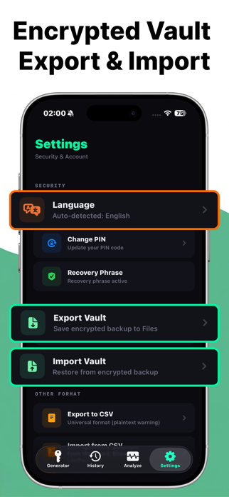 ForgeKey Secure Password Vault Screenshot 6 of 7