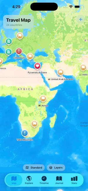 Earth Map Live iPhone screenshot 3