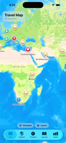 Earth Map Live iPhone screenshot
