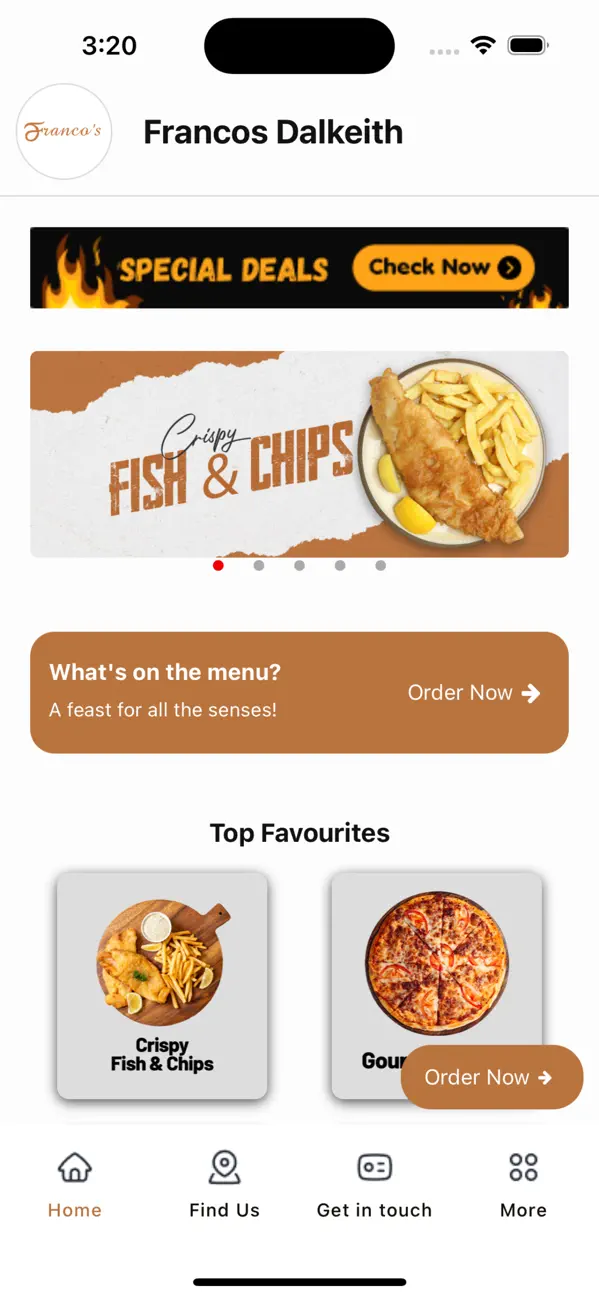 Screenshot #1 pour Francos Takeaway