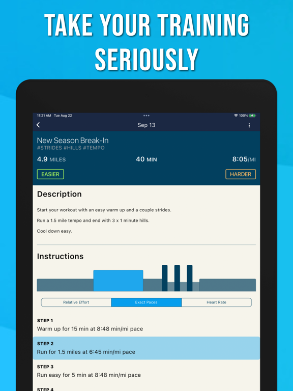 Screenshot #5 pour Adaptive Race Plan - NXT RUN