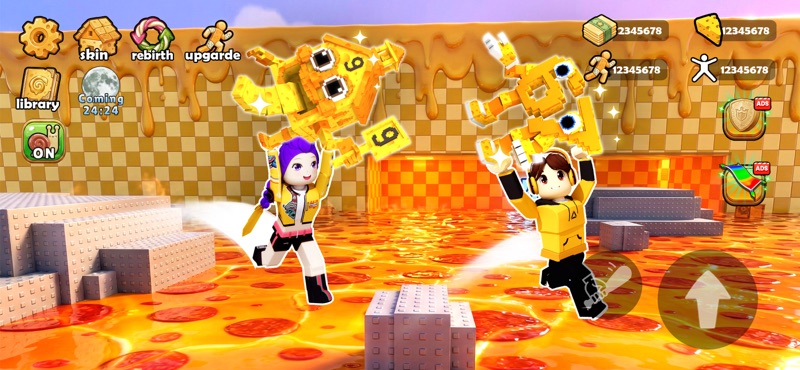 Cheese Brainzot: Lava Survival screenshot 6