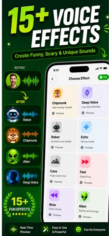 Voice Changer : Audio Meme iPhone screenshot