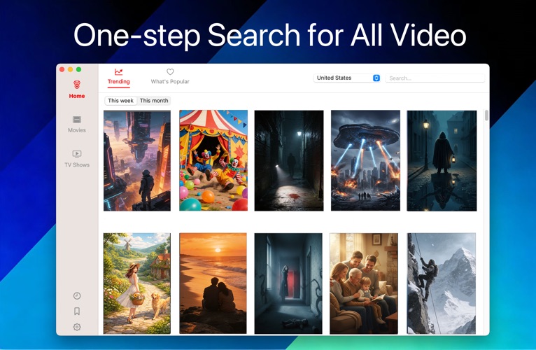 Streaming Player for Netflix app screenshot