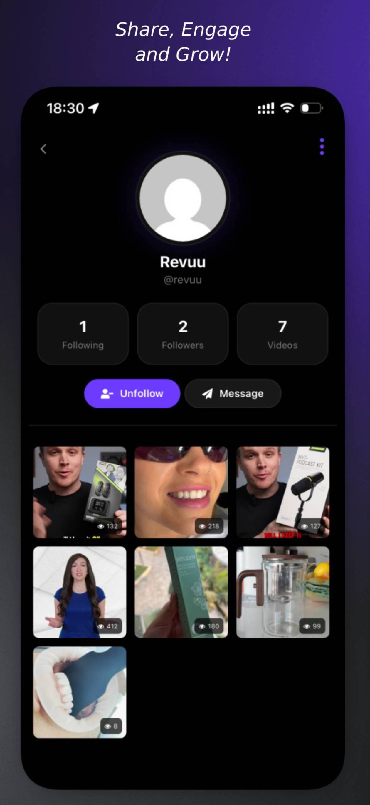 Revuu screenshot 3