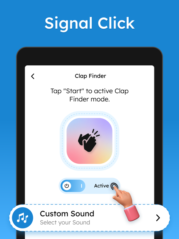 Clap to Find Phone - AntiTheft iPad screenshot 6 - Utilities app