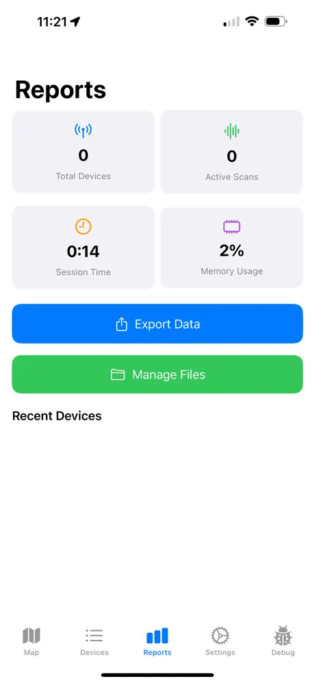 《RF Aware》App screenshot 3