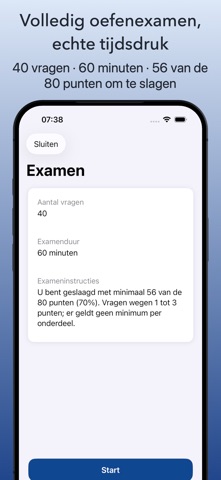 Klein Vaarbewijs 1 & 2 Examen iPhone screenshot