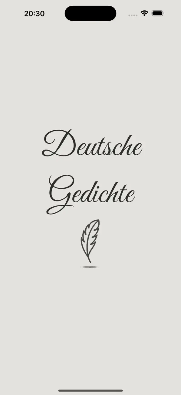 Screenshot #1 pour Deutsche Gedichte - Sammlung