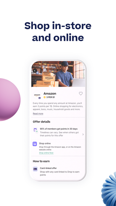 Drop: Shop Cash Back & Rewards Screenshot