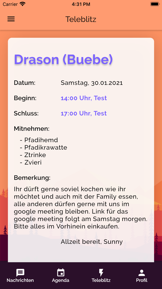 #1. Morea (iOS) 由: Pfadi Morea