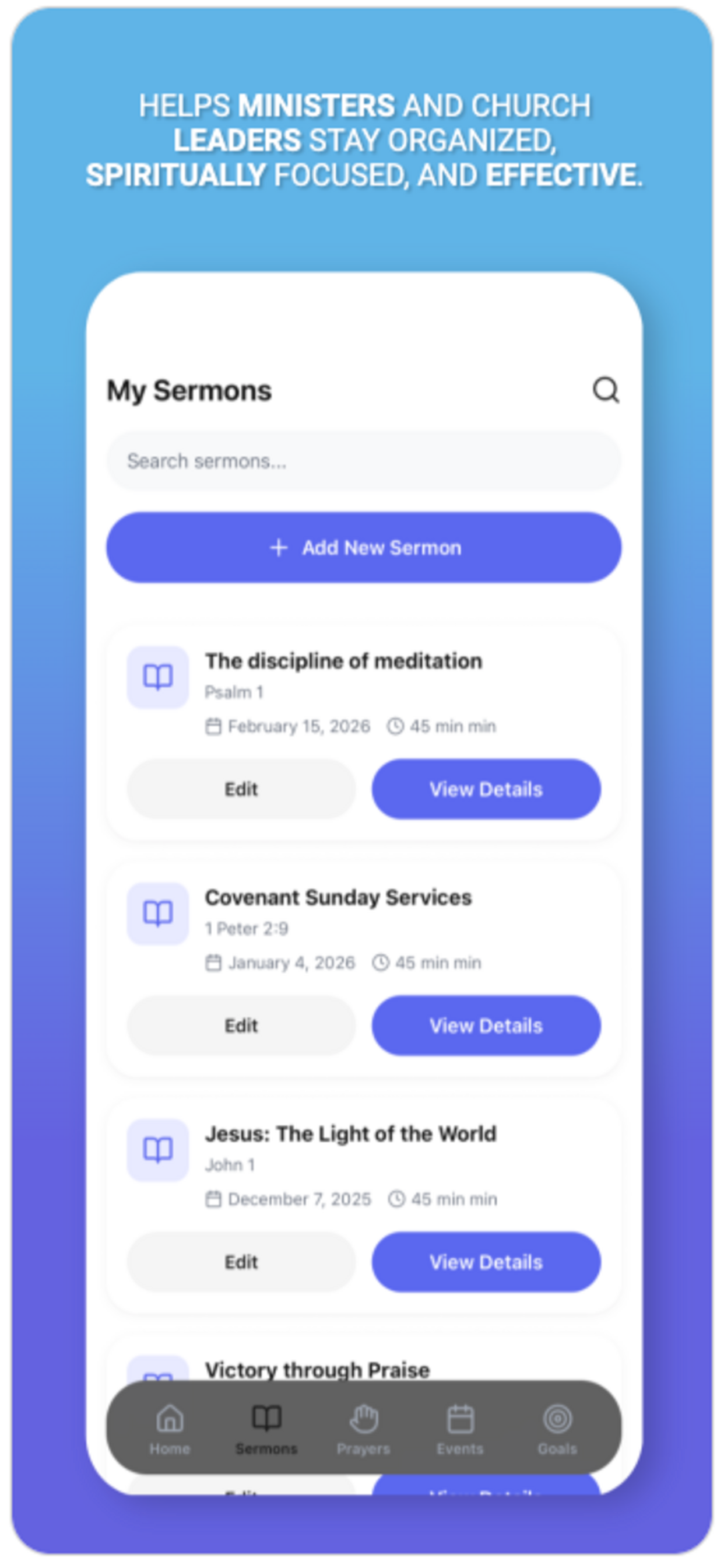 PastorsDesk