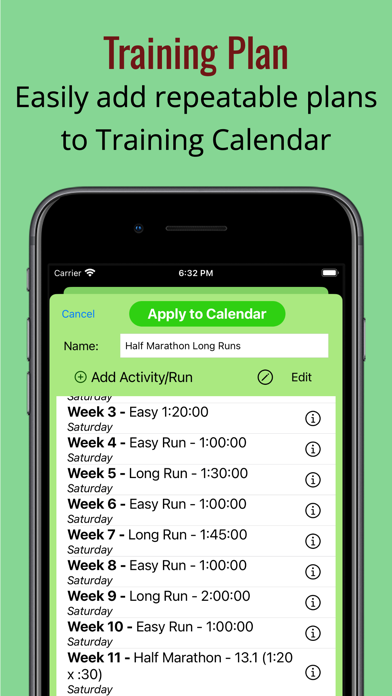 Custom Running Intervals Screenshot 6 of 10