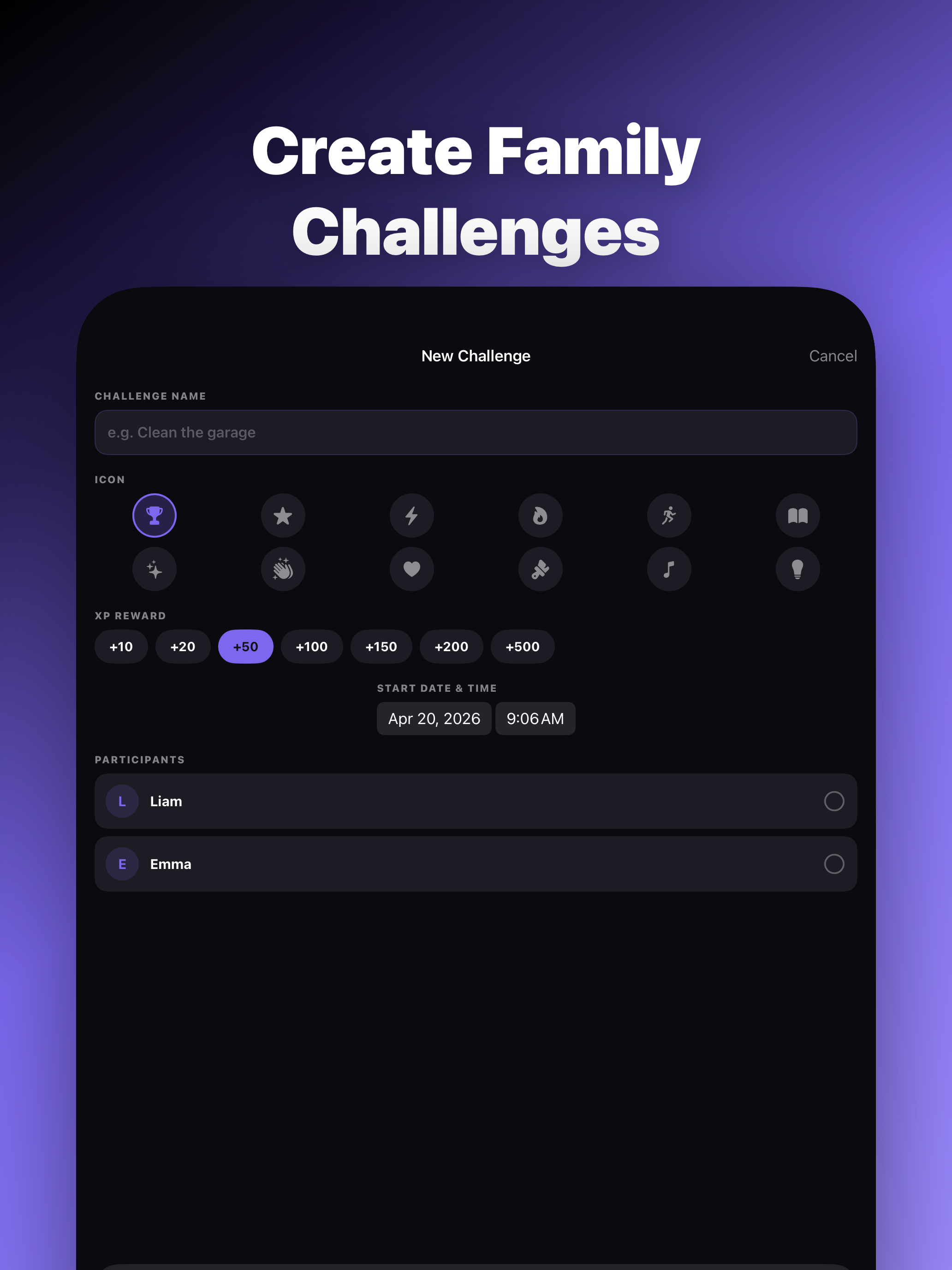 Rooteen Family: Habits Tracker