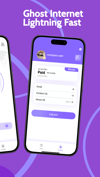 CompassVPN - Fast & Unlimited iPhone screenshot 2 - Utilities app