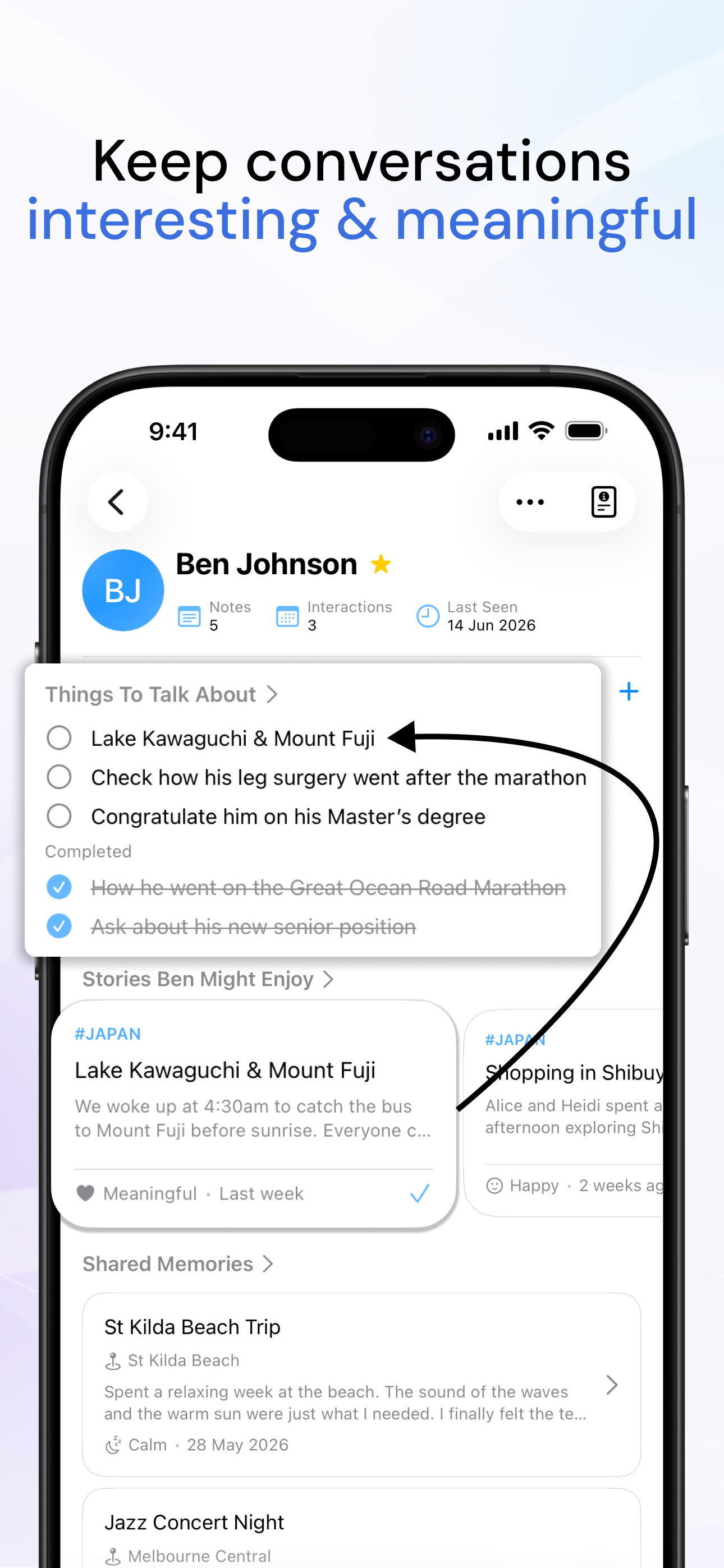 Recall: Better Conversations screenshot 4