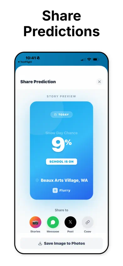 Flurry: Snow Day Predictor screenshot 1