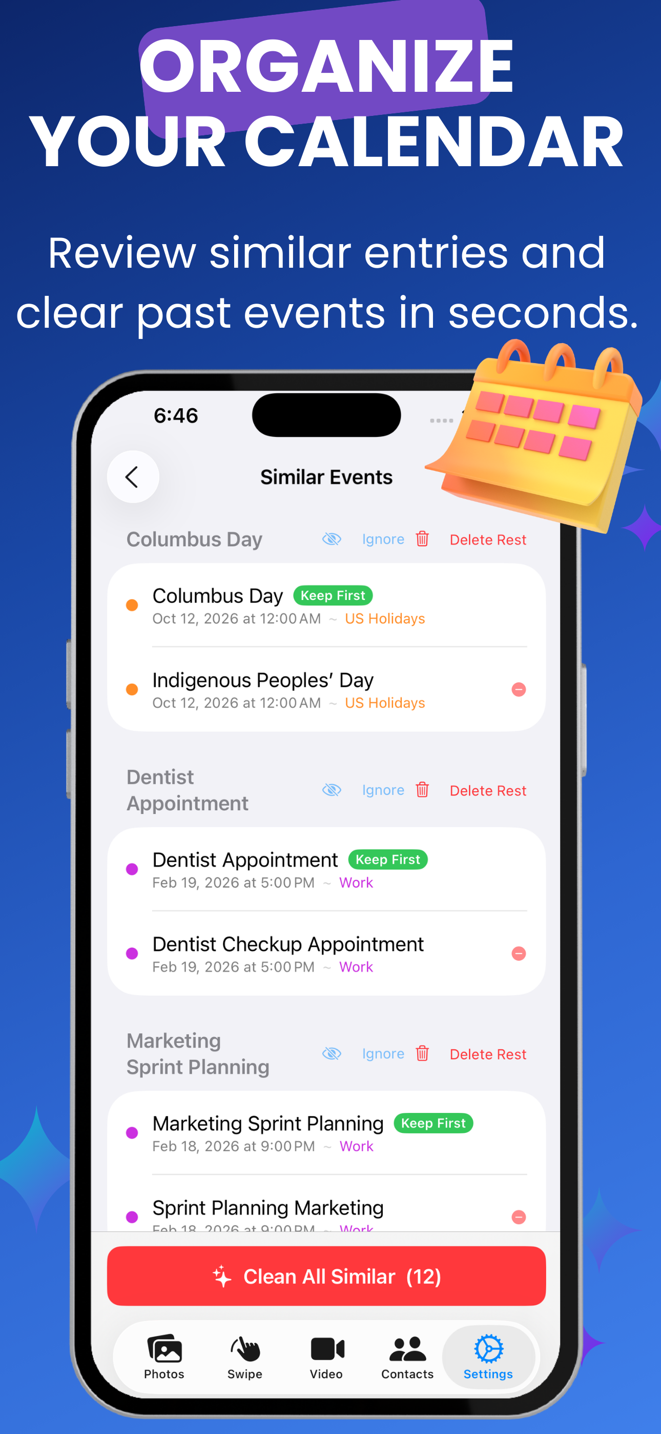 Broomly: Swipe Photo Cleaner