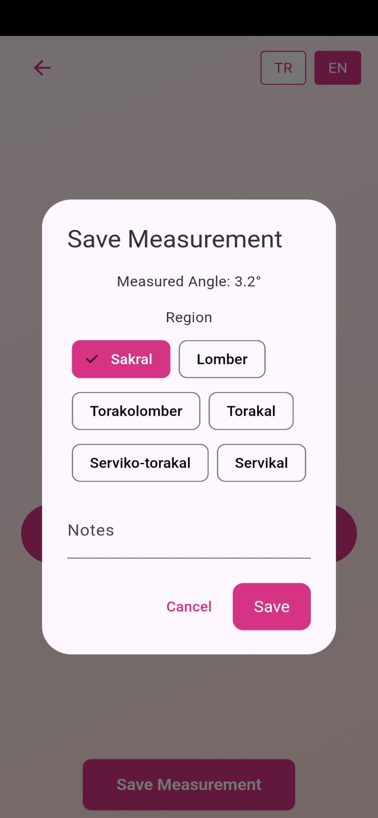 Scolio & Inclino Meter screenshot 6