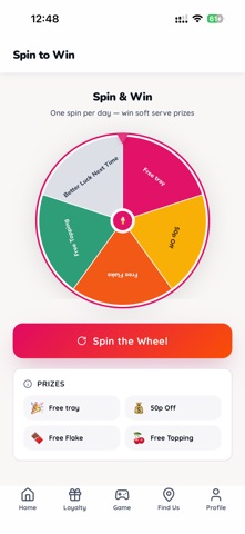 Twirl rewards screenshot