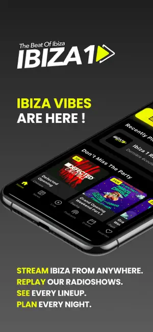 Ibiza 1: House & Dance Radio screenshot 1