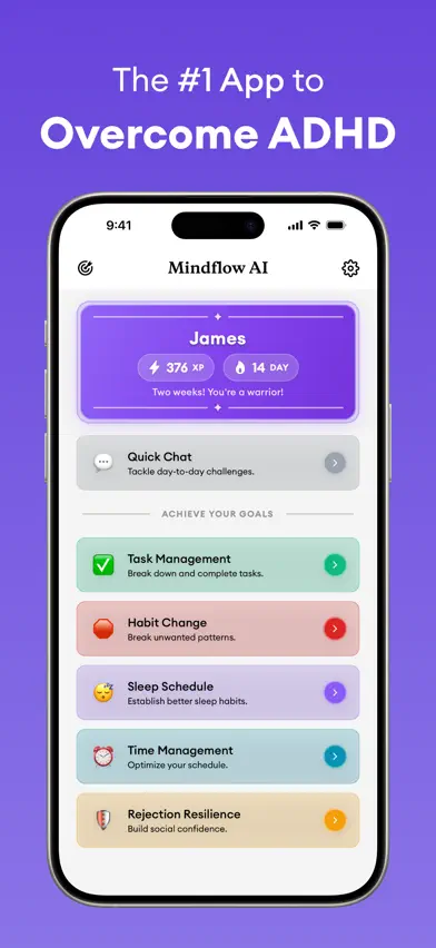 Mindflow AI: Overcome ADHD screenshot 1