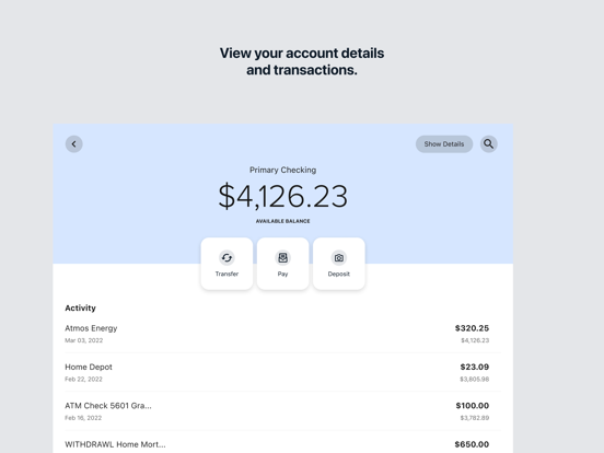 Screenshot #6 pour Securityplus FCU Mobile