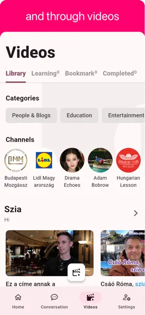 Hungarian - Listening Speaking screenshot 2