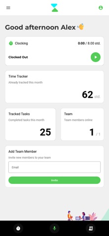 Time Tracker by Jomawo screenshot