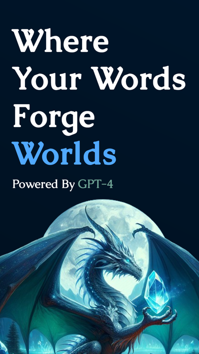 Screenshot 1 of AI Game Master - Dungeon RPG App