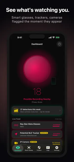 Serin: Privacy Radar screenshot 2