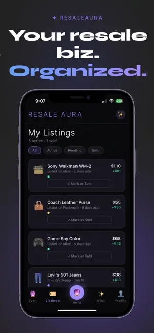 Resale Aura screenshot 2