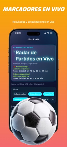 Fútbol 2026 Calendario & Fans screenshot 2