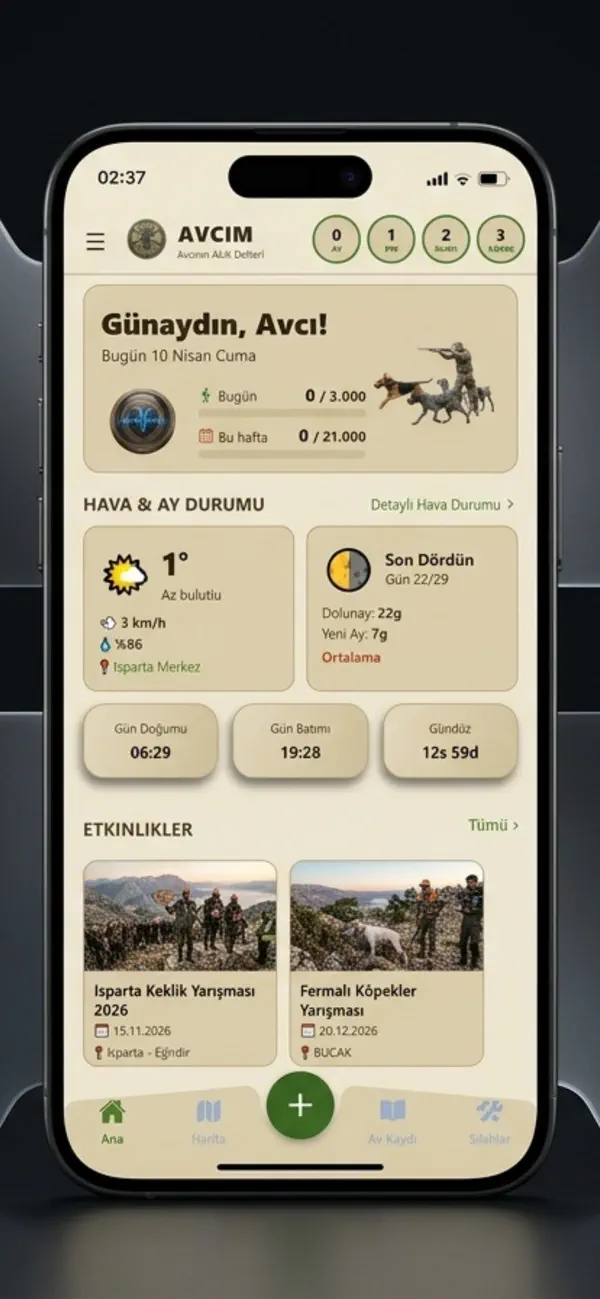 Screenshot #1 pour Avcım-Avcı Defteri