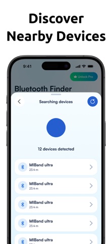 Bluetooth Finder & Scanner · Screenshot 5 of 8