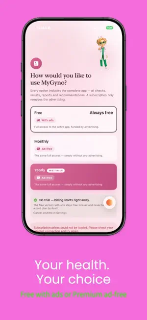 MyGyno screenshot 3