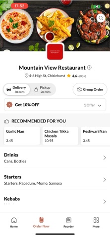Mountain View Restaurant Screenshot 3 of 6
